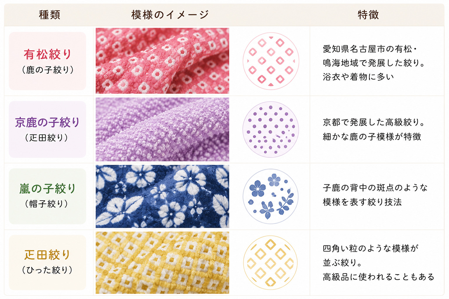絞りの着物とは？基本的な特徴を解説